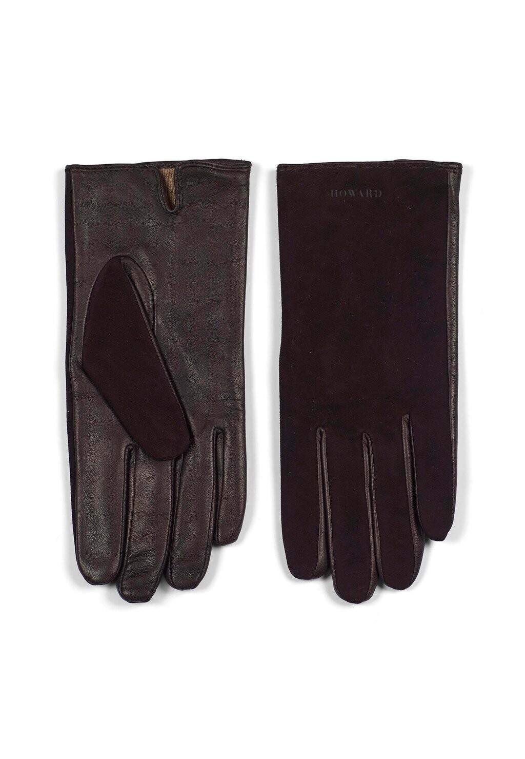

Перчатки Luna Howard London, цвет dark brown