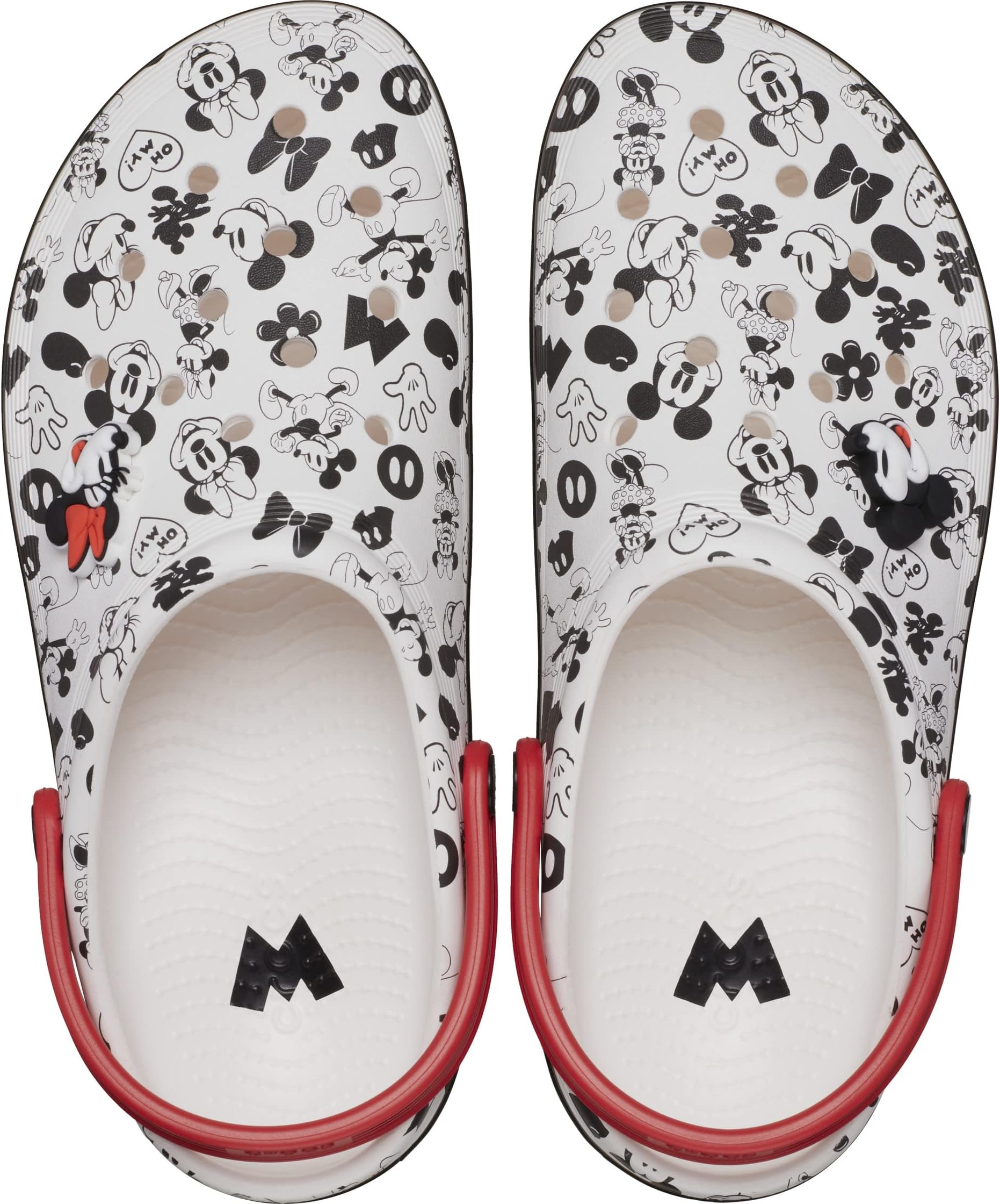 Сабо Crocs Mickey Off Court Clog, белый — фото 2
