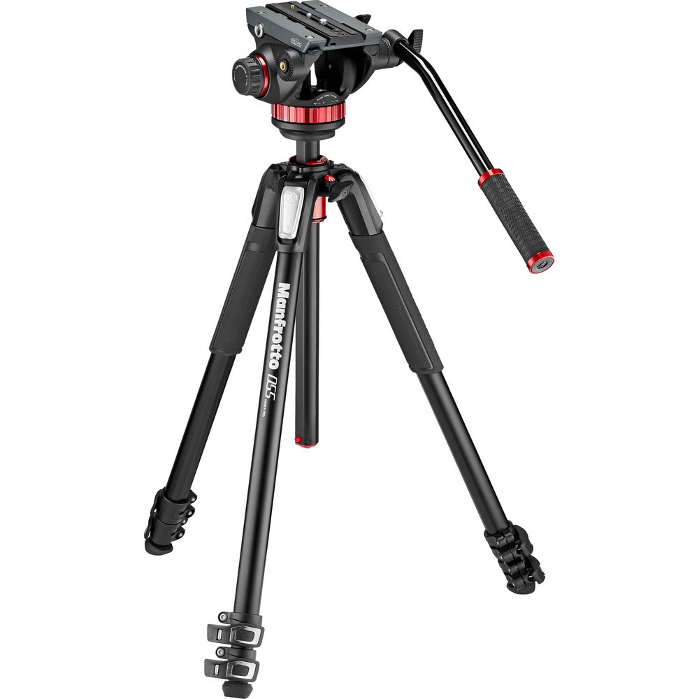 

Комплект из видеоголовки Manfrotto 502AH и алюминиевого штатива MT055XPRO3
