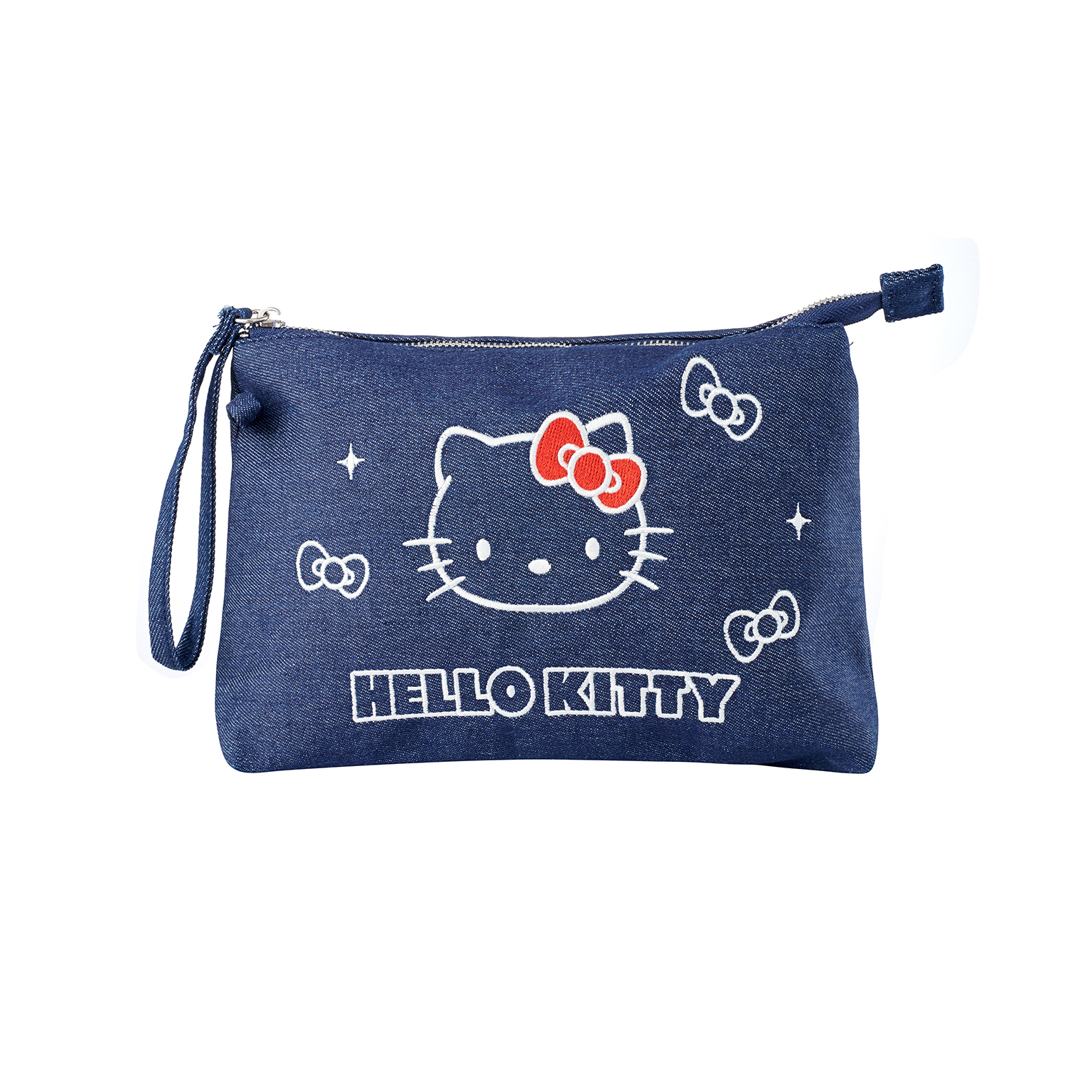 

Sanrio Сумка для хранения Hello Kitty, Denim Blue Hello Kitty Bag