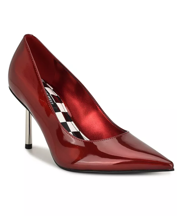 Женские туфли-лодочки Deonne с острым носком и шпилькой Nine West, красный