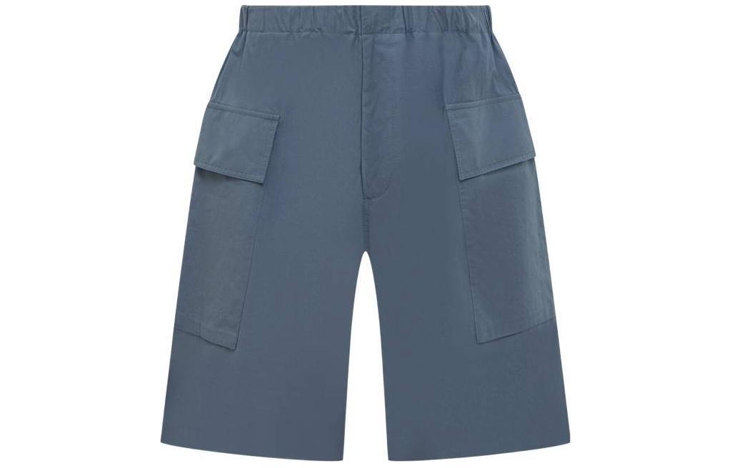 

Шорты + Logo Patch Cargo Pants JIL SANDER, синий