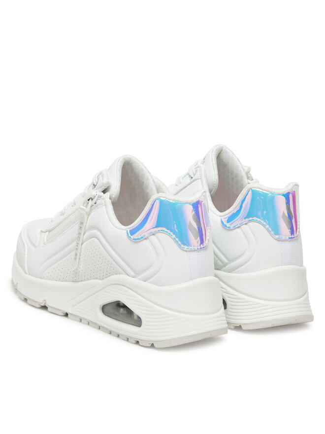 Кроссовки Uno Gen1-Zip And Stride 310554L/WHT Skechers, белый — фото 3
