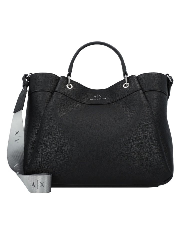 

Сумка шоппер Armani Exchange, черный