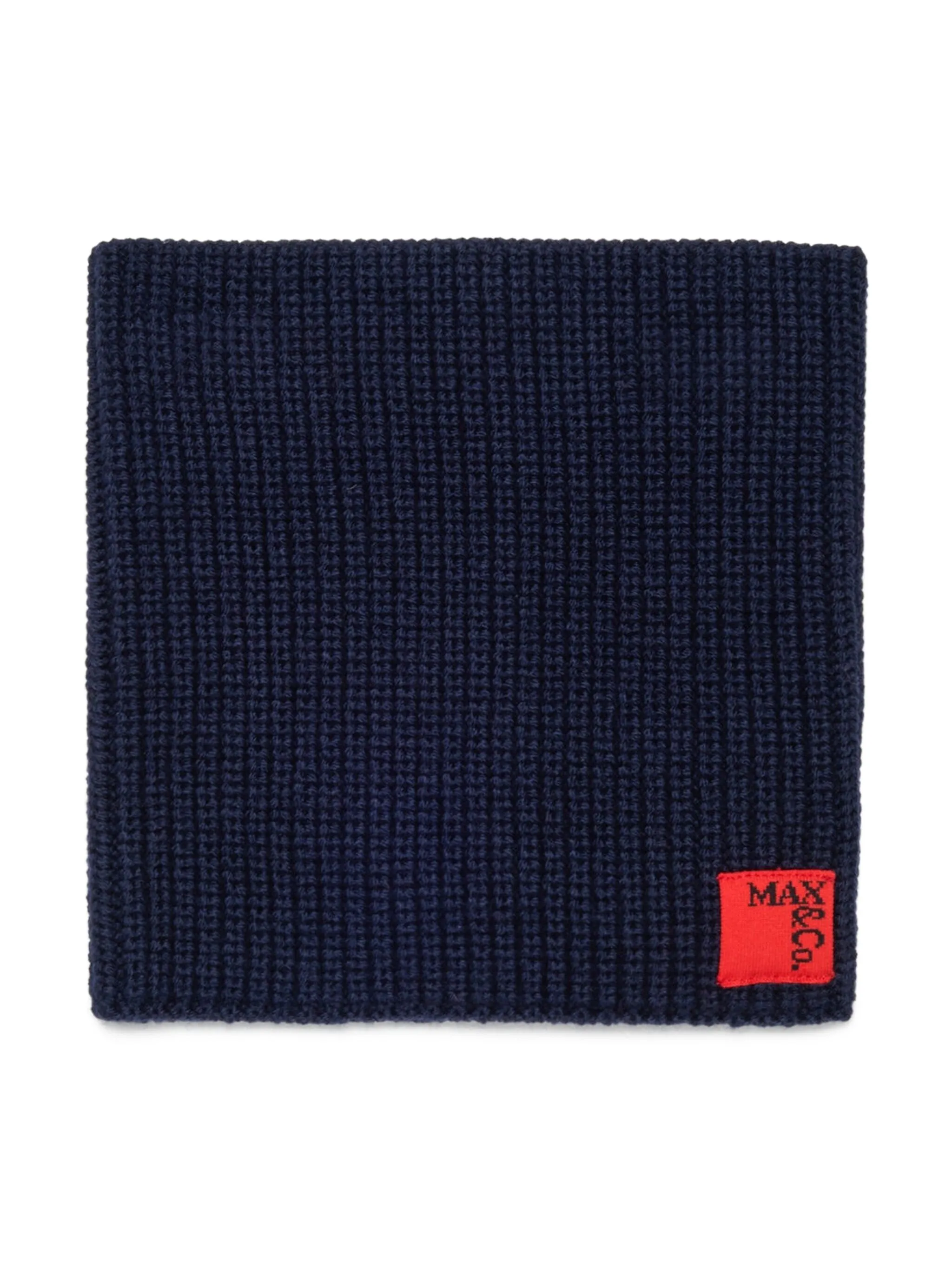 

Шарф в рубчик Max&Co. Kids, синий