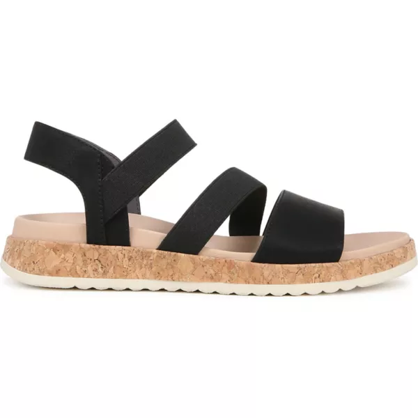 Пляжные сандалии Isle Fun для женщин Dr. Scholl'S, цвет black faux leather — фото 2