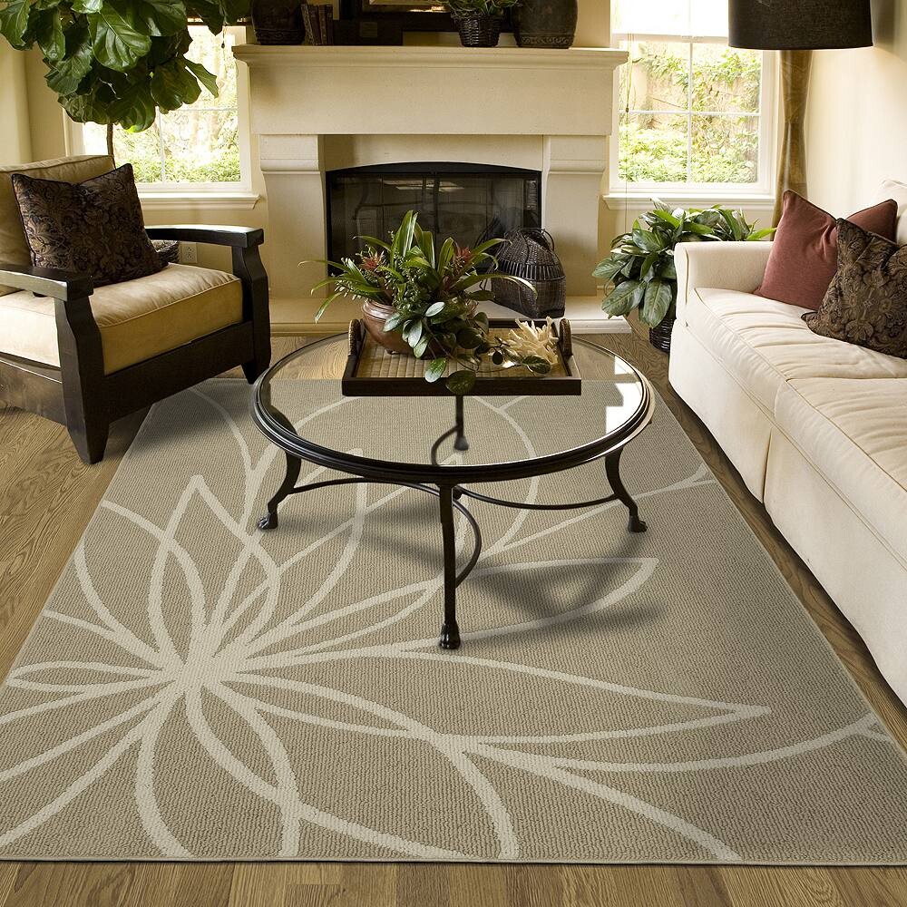 

Ковер-гирлянда Большой цветочный ковер Garland Rug, цвет Indigo Ivory