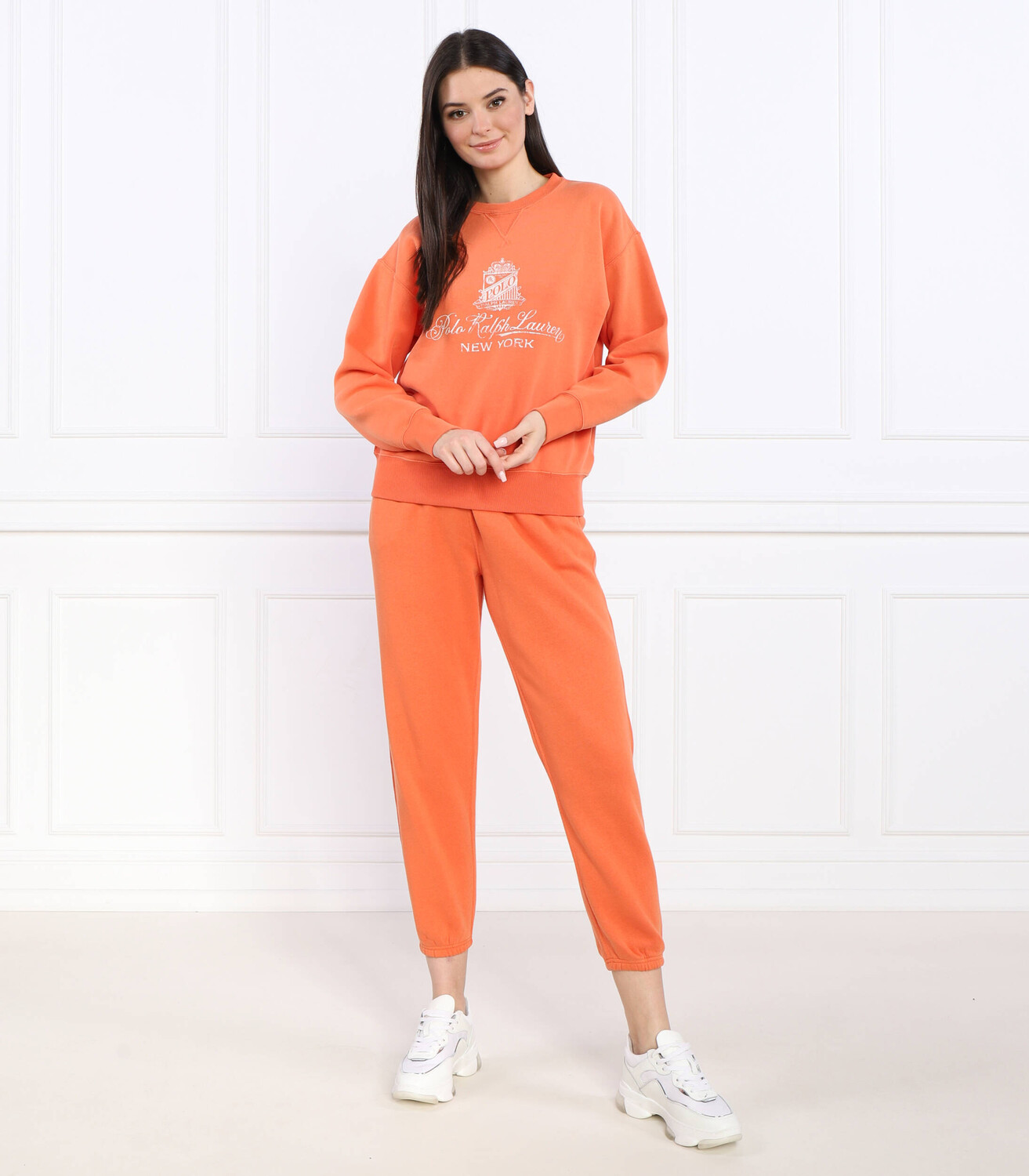 Спортивные брюки POLO RALPH LAUREN Regular Fit, оранжевый — фото 2
