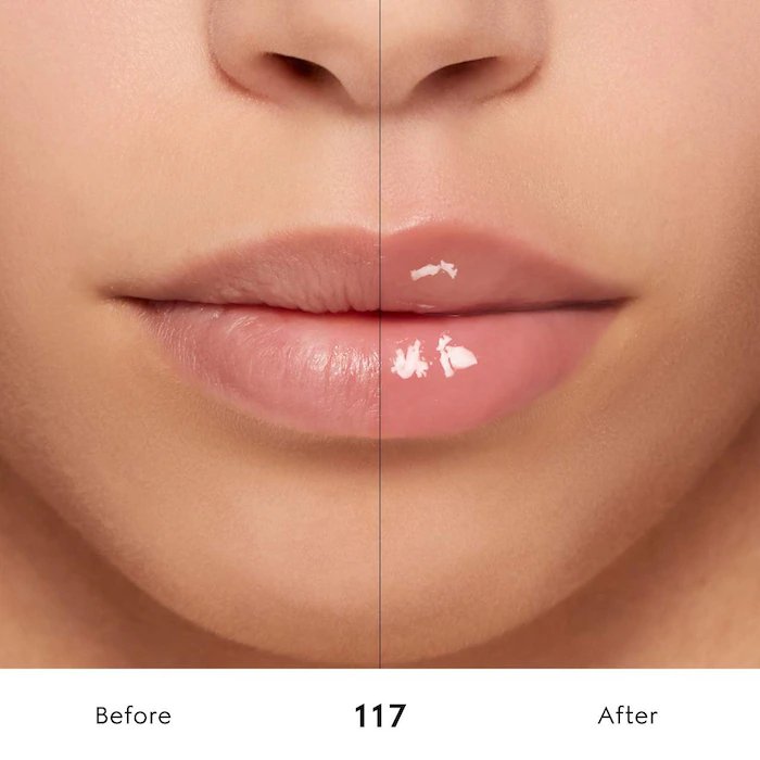 Gucci Plumping, Smoothing & Moisturizing Lip Gloss в оттенке 117 Joslyn Clair / Роскошный блеск для губ — фото 3