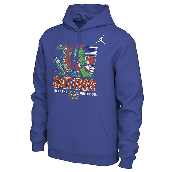 Толстовка с капюшоном мужская royal florida gators fl/ga rivalry Nike — фото 3