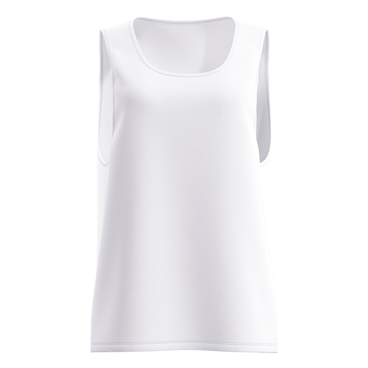 

Безрукавка спортивная женская HOTSUIT, серебристо-белая