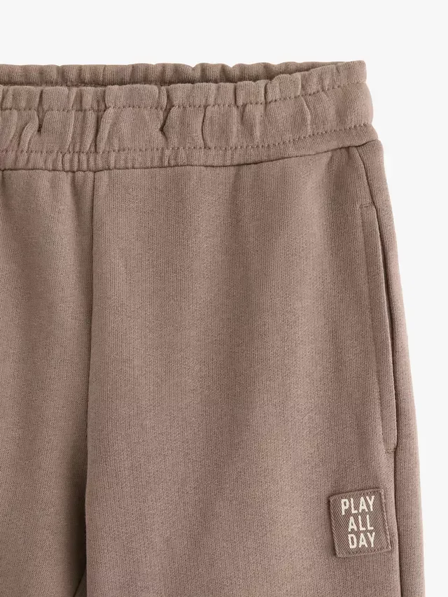 Детские спортивные штаны из чистого хлопка Lindex, Dark Khaki — фото 3