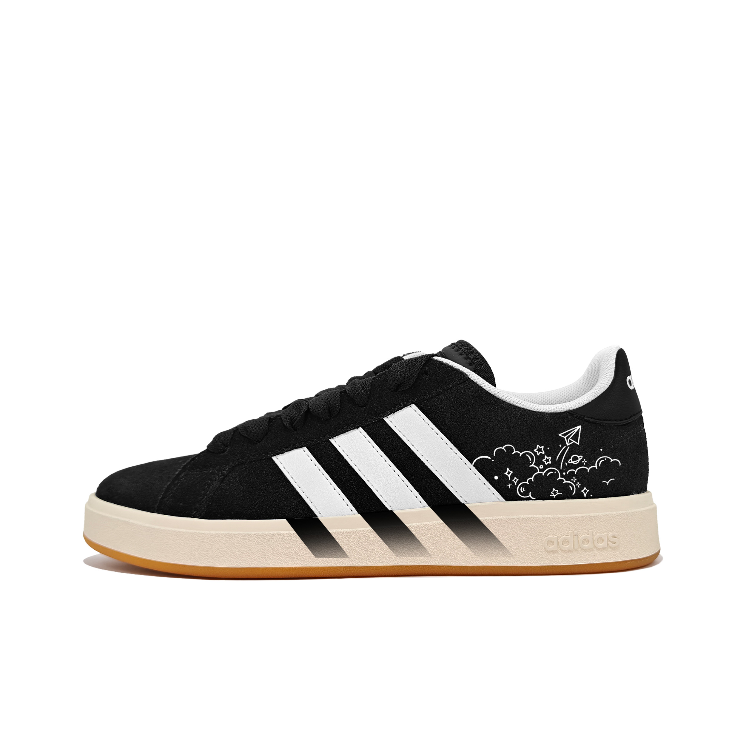 

Кроссовки Grand Court Base 00s Fairy Tale Adidas, черный