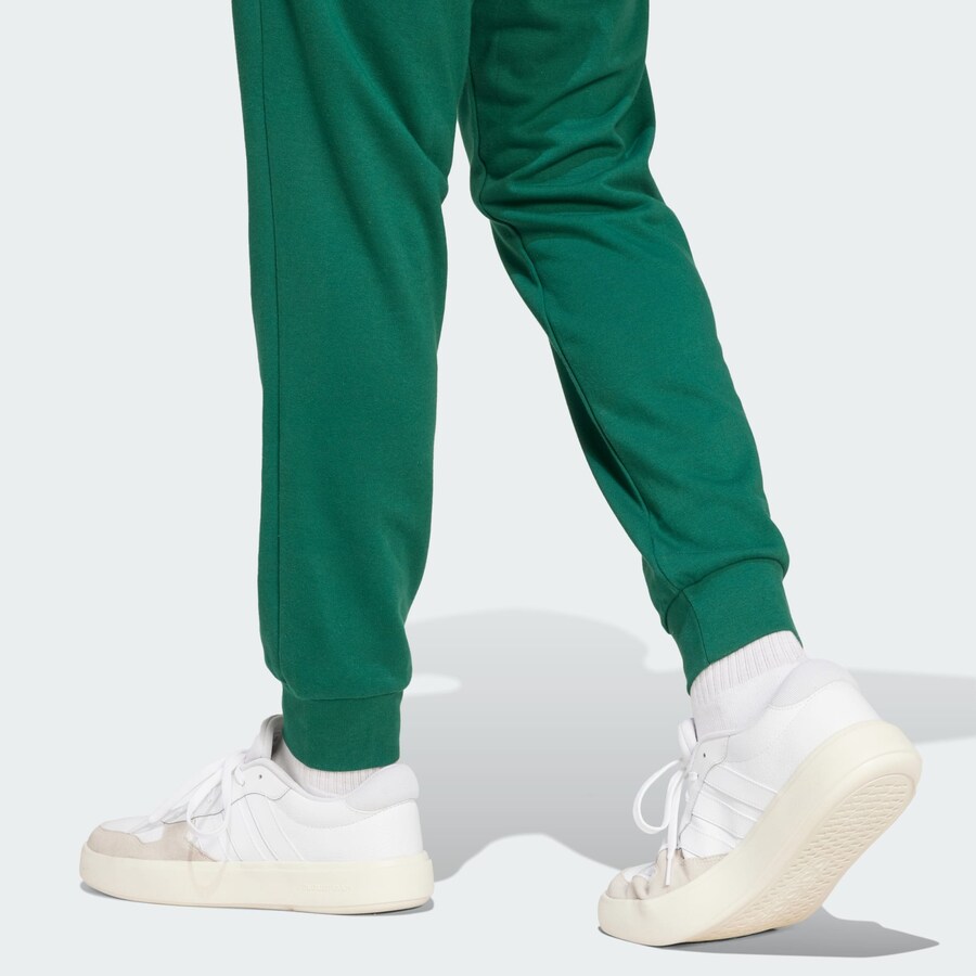 Длинные брюки ADIDAS SPORTSWEAR Tapered Workout Pants Essentials Feel Cozy, изумрудный — фото 4