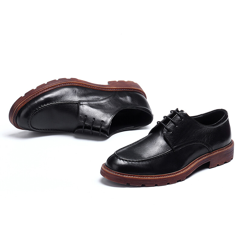 Туфли мужские Men"s Casual Men Low-Top Aston M.Jazz, коричневый — фото 4