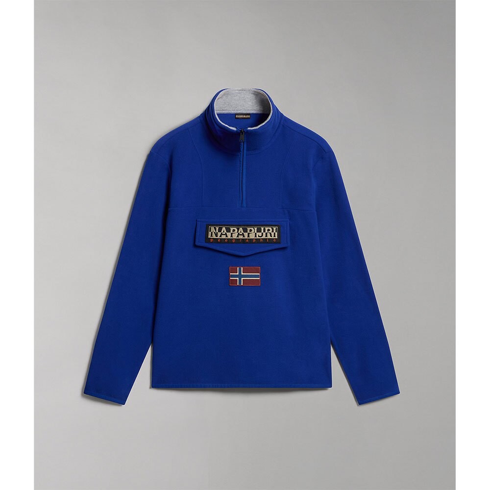 

Толстовка Napapijri T-Burgee Half Zip, синий