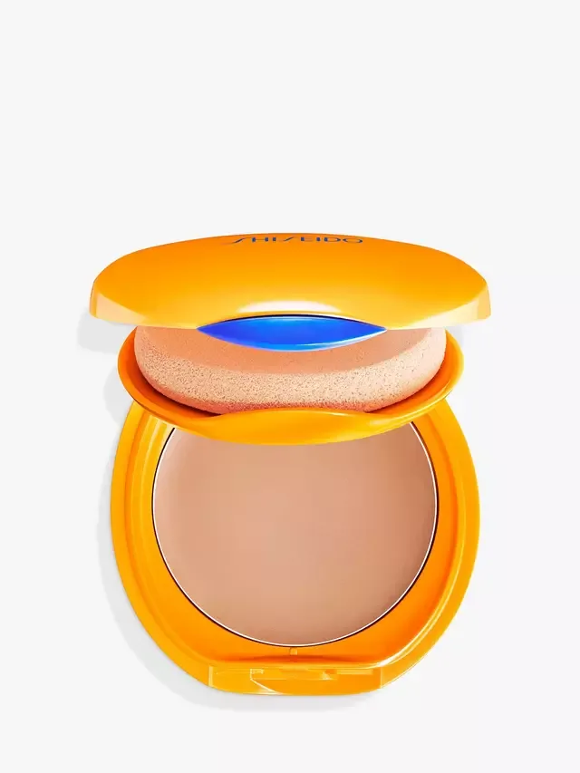 Компактная тональная основа для загара SPF 10 Shiseido, Honey