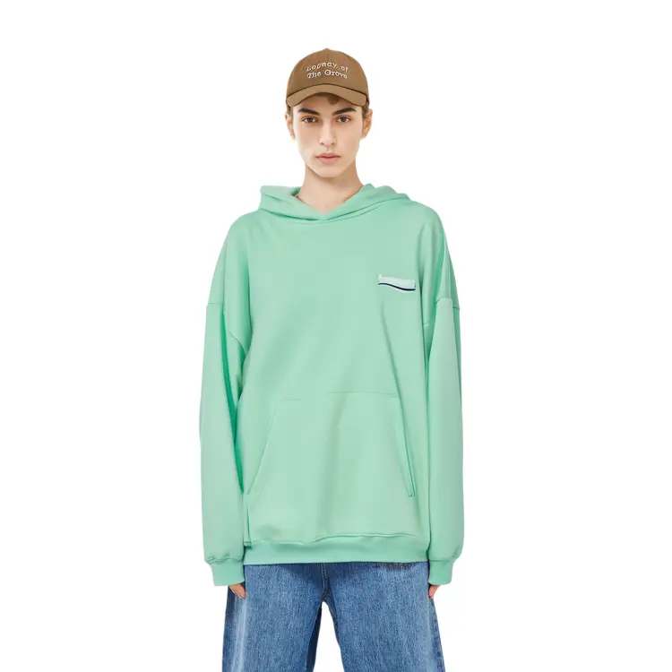 Толстовка мужская мятно-зеленая Balenciaga, мятно-зеленый — фото 3