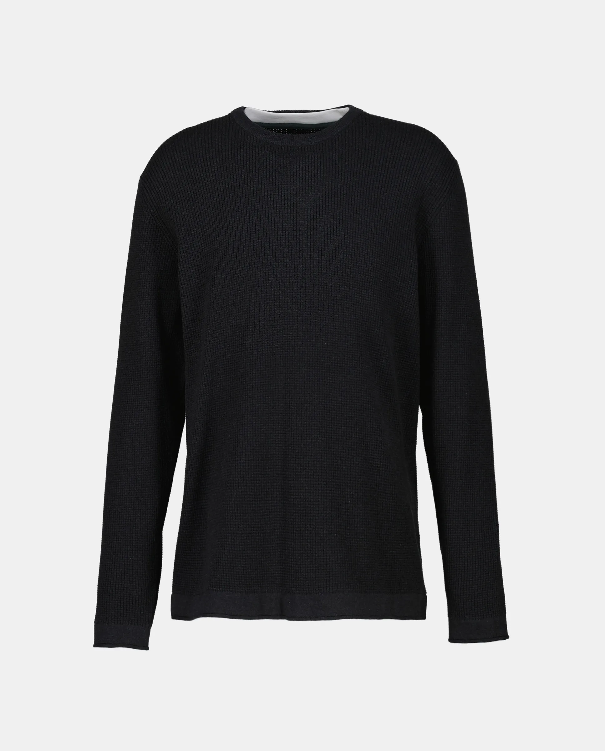 

Мужской свитер с круглым вырезом Easy Wear, темно-серый