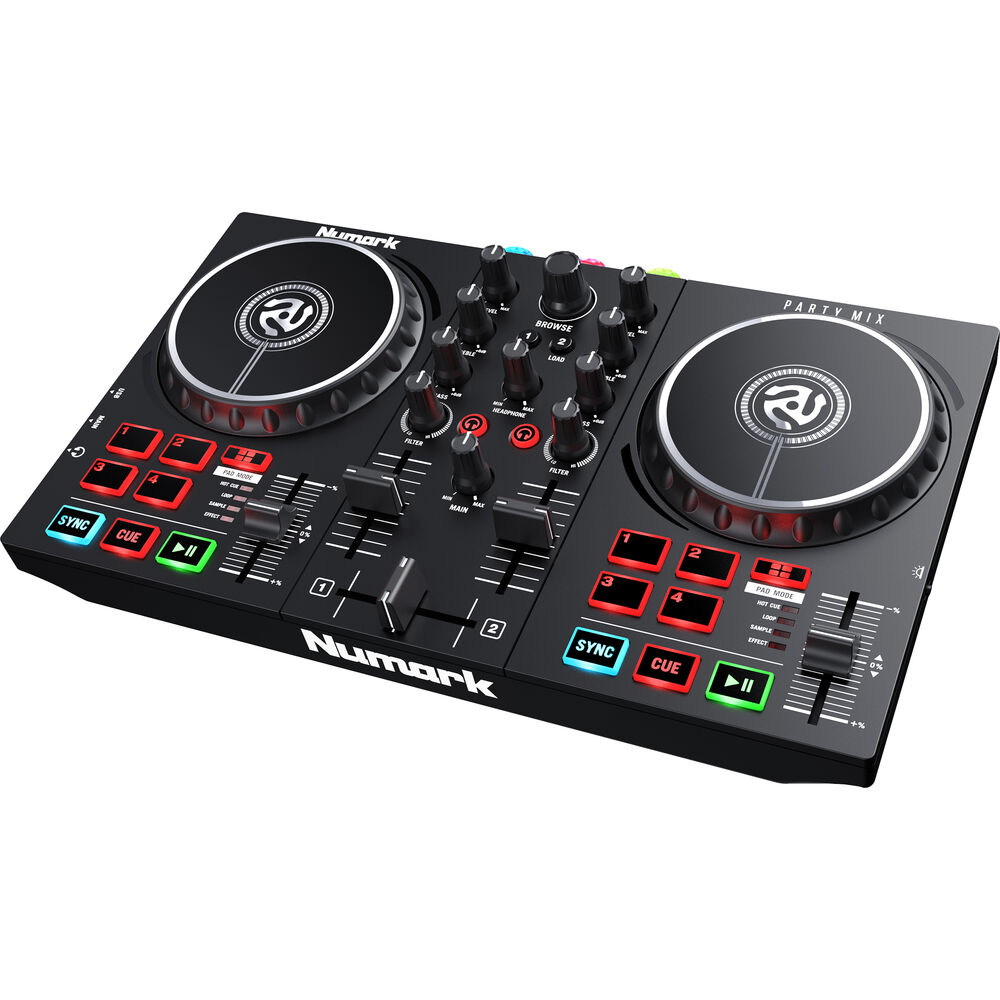

DJ-контроллер Numark Party Mix II DJ Controller with Built-In Light PARTYMIXII