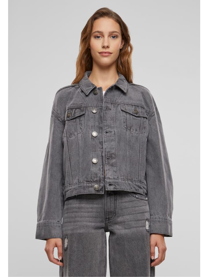 

Джинсовая куртка Urban Classics, цвет new grey washed