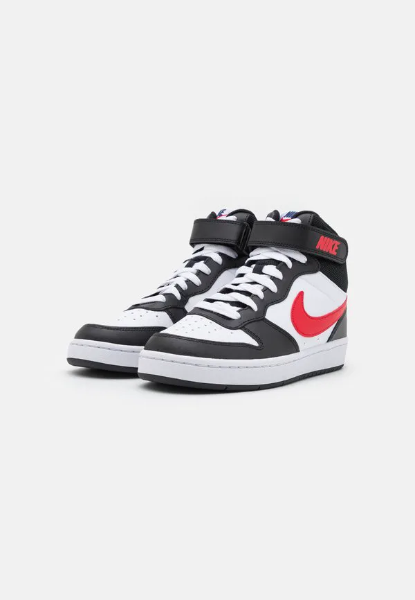 Высокие кроссовки Nike Sportswear, White/University Red/White/Black/Light Stone — фото 2