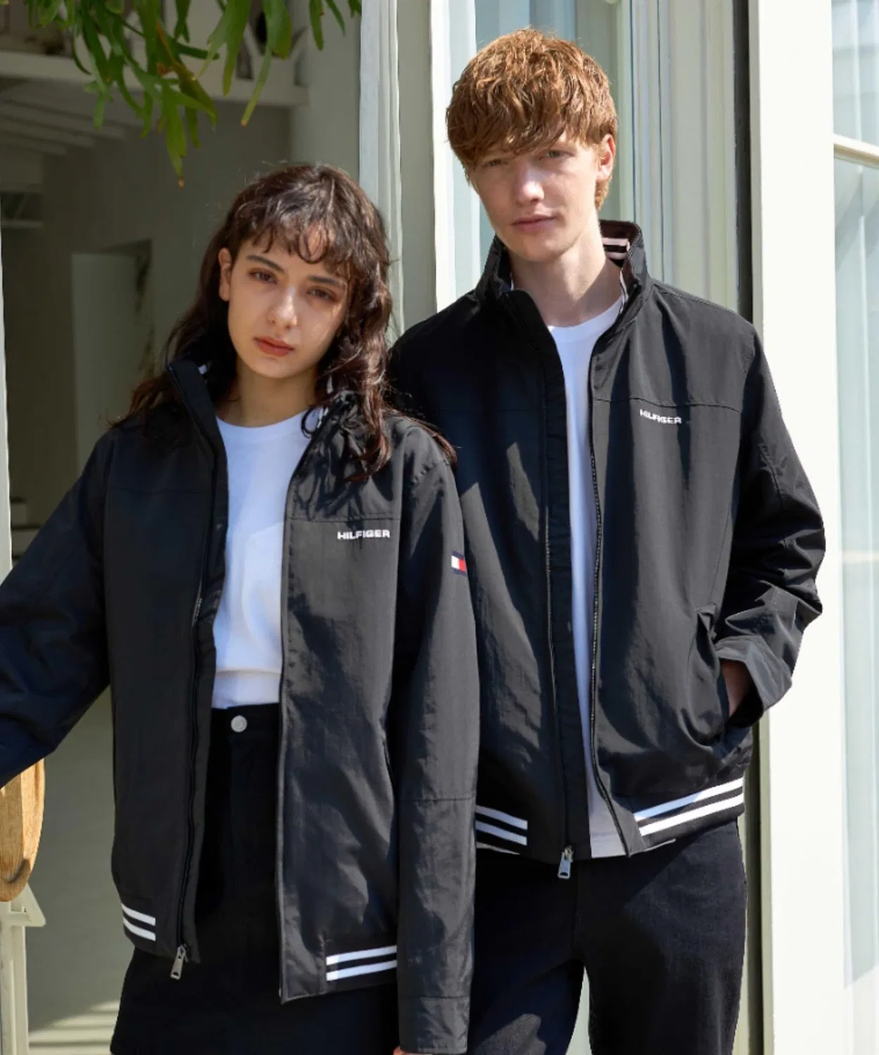 Куртка-регатта Tommy Hilfiger из нейлона, чёрная — фото 3