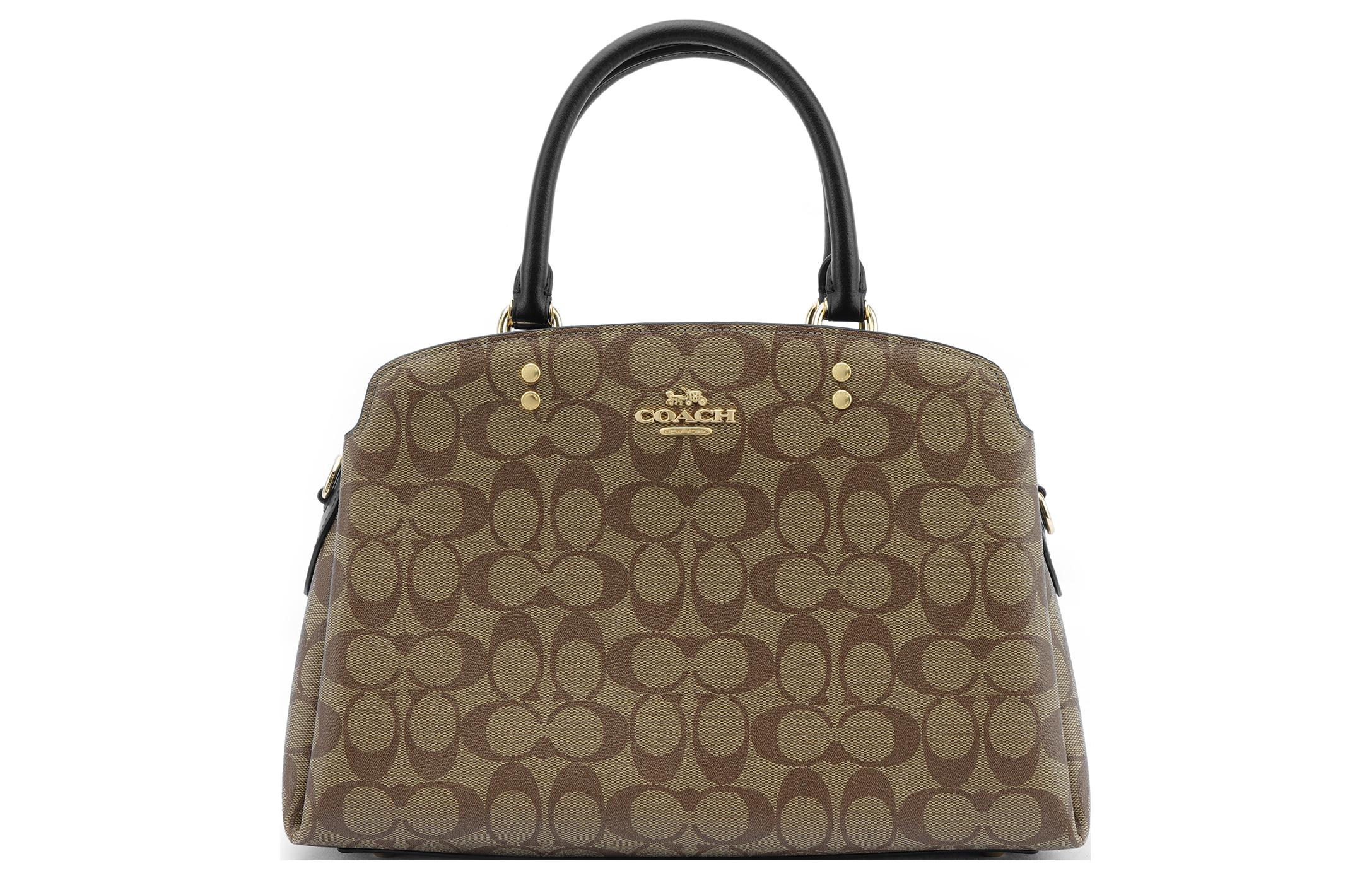 

Сумка Lillie Carryall Signature Canvas Brown COACH