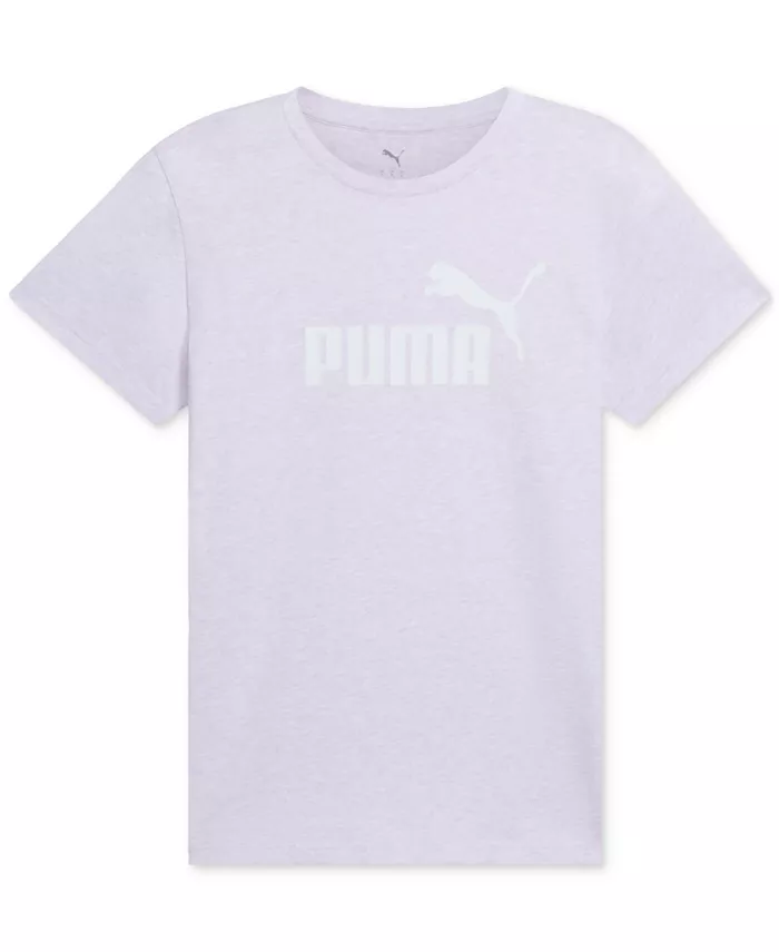 

Женская базовая футболка Essential No 1 с логотипом Puma, фиолетовый