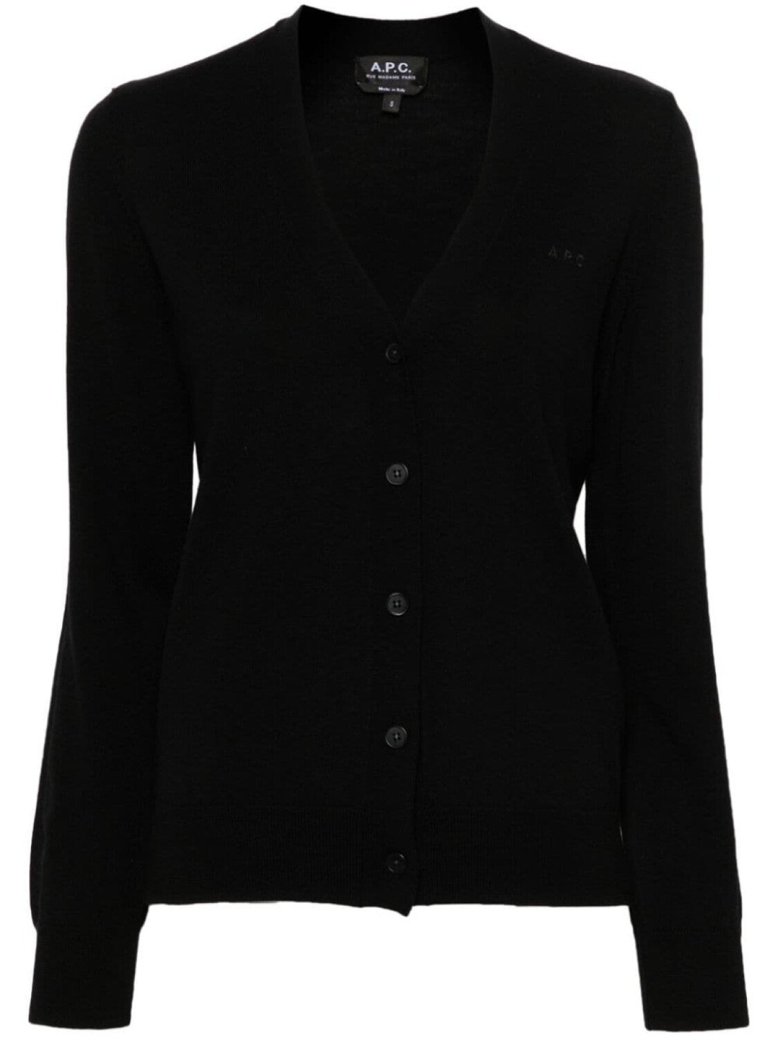 

A.P.C. шерстяной кардиган Саломея, черный