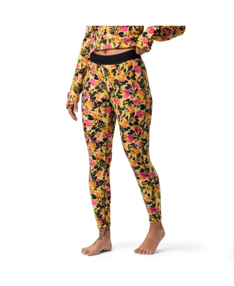 

Женские плавки-шорты Cedars RWS Merino Mid-Wt Baselayer Bottom из мериносовой шерсти средней плотности Backcountry, Wild floral print