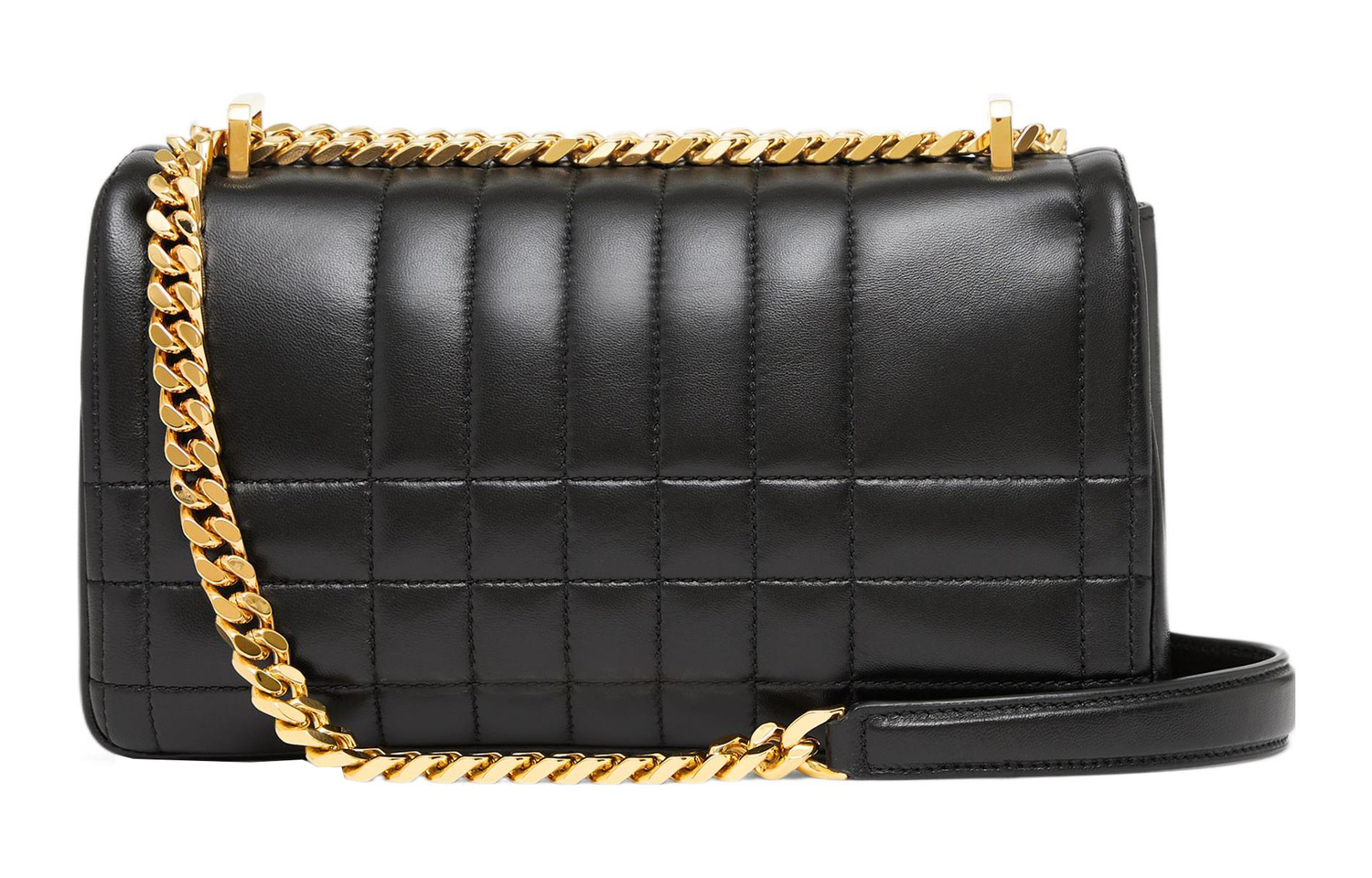 Сумка Burberry Lola, стеганая, из натуральной кожи, черная — фото 3