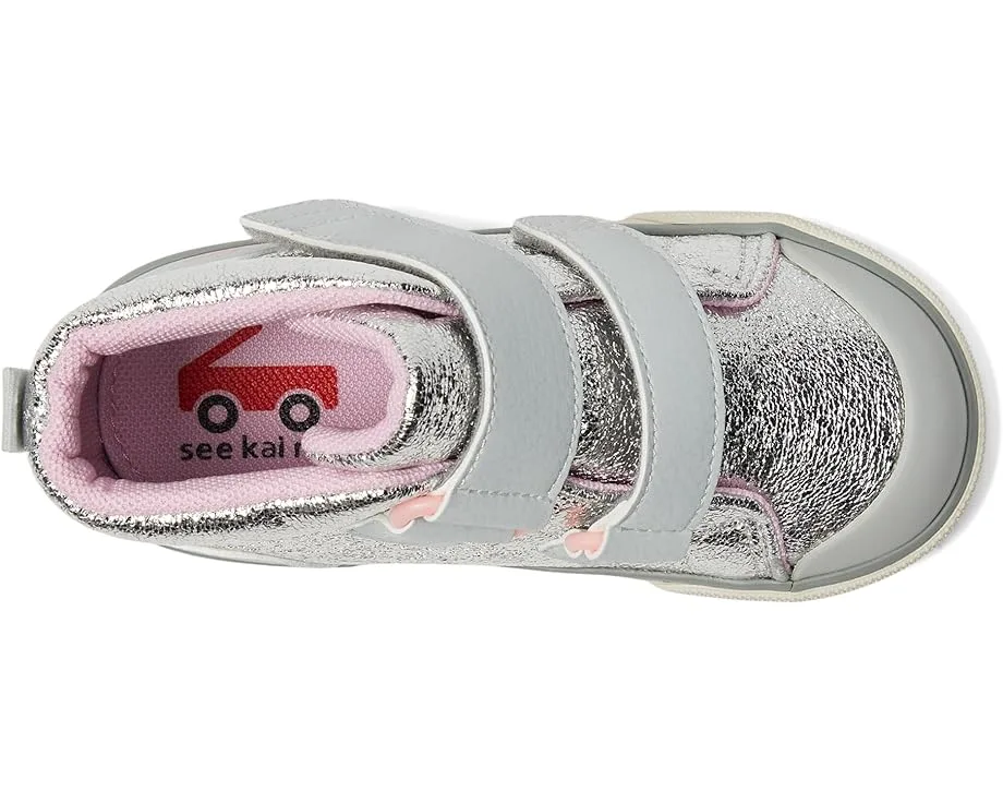Кроссовки See Kai Run Dean Adapt II (Toddler/Little Kid), Silver — фото 2