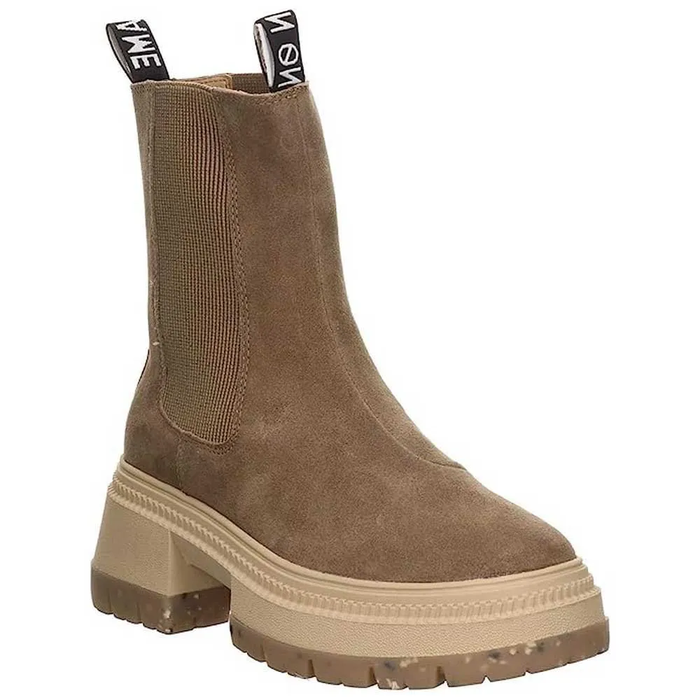 Ботинки No Name Strong Suede, коричневый