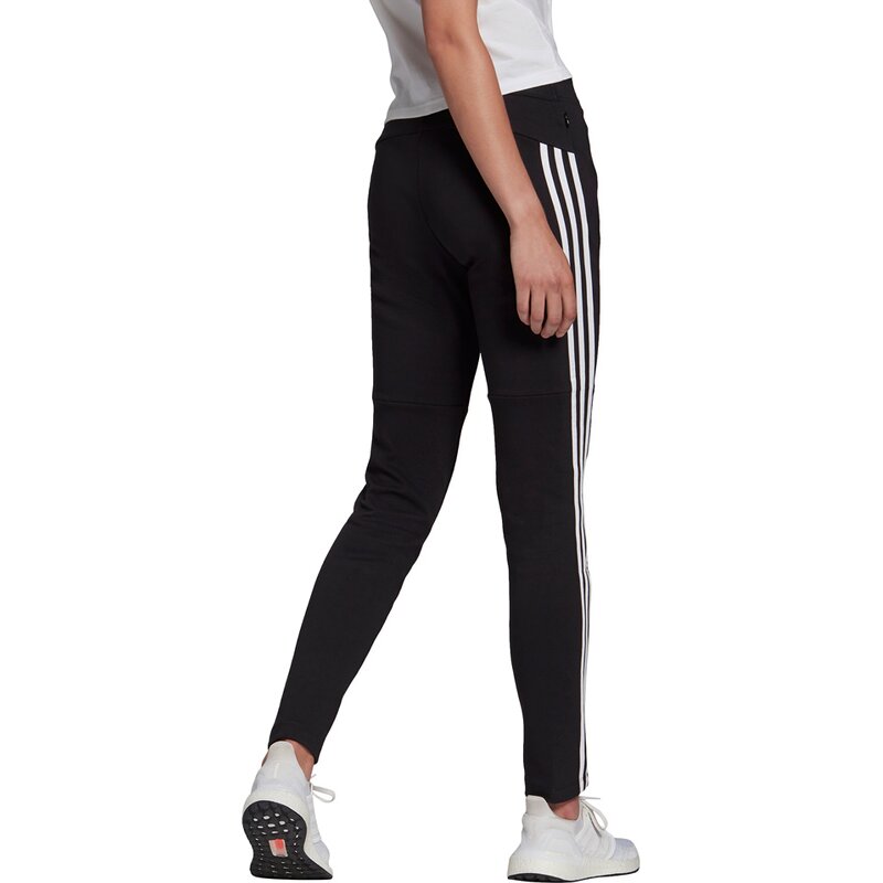 Спортивные узкие брюки с тремя полосками Adidas, мультиколор — фото 2