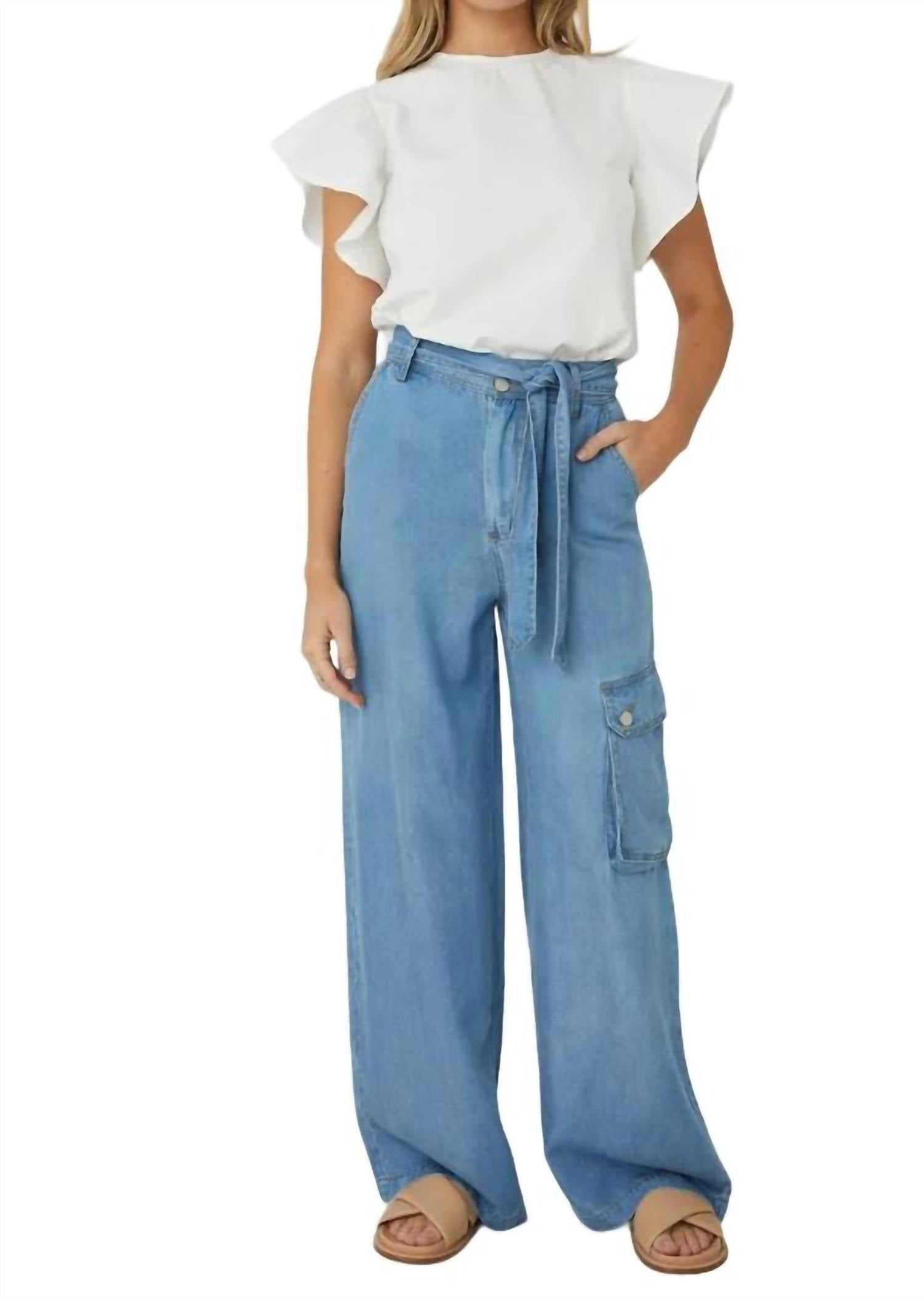 

Брюки Jodi Denim Wash в цвете индиго js71