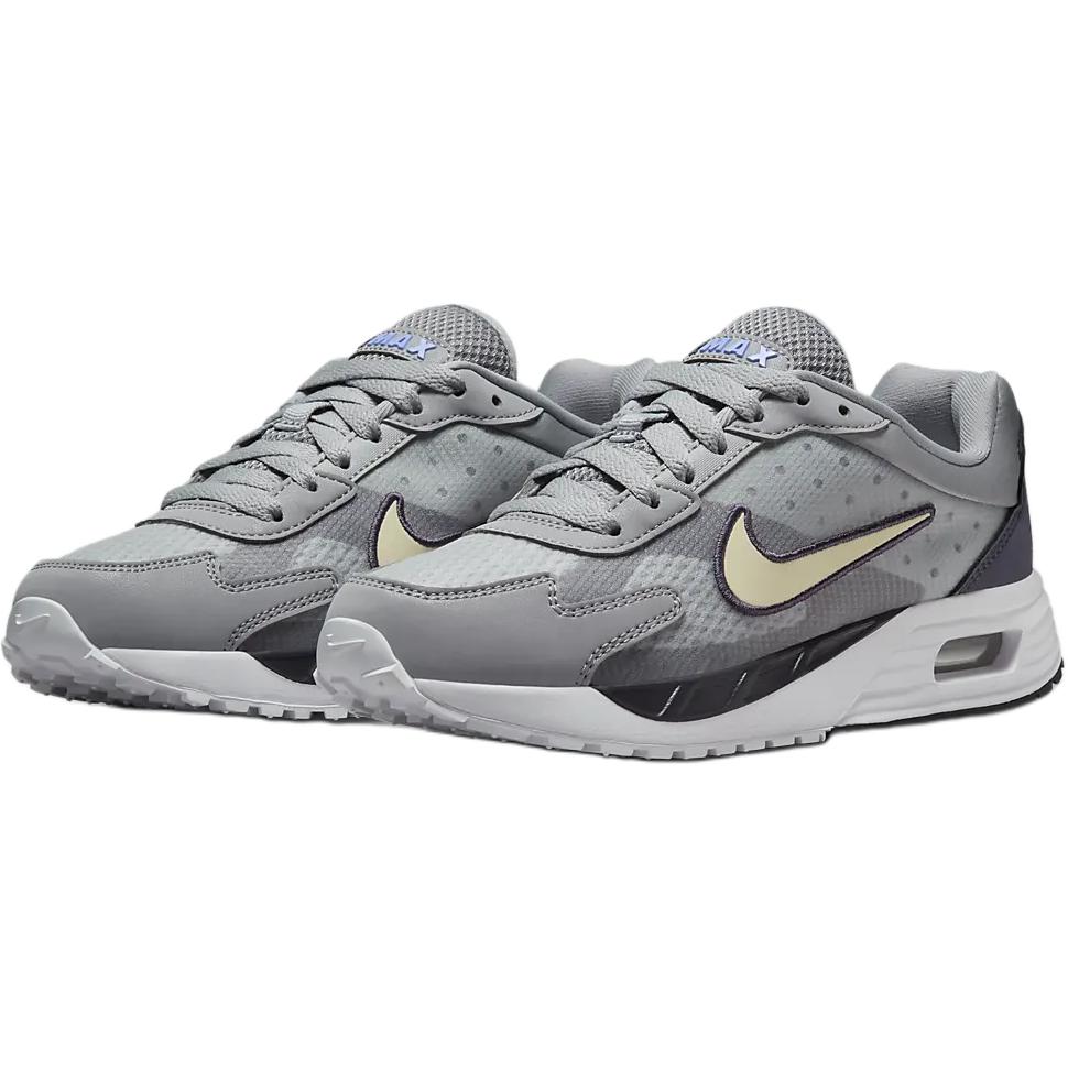 Кроссовки для бега Nike Air Max Solo Low Top детские серые, Cement Grey/Ebony Purple/Pulse Sapphire Blue/Light Ivory White — фото 3