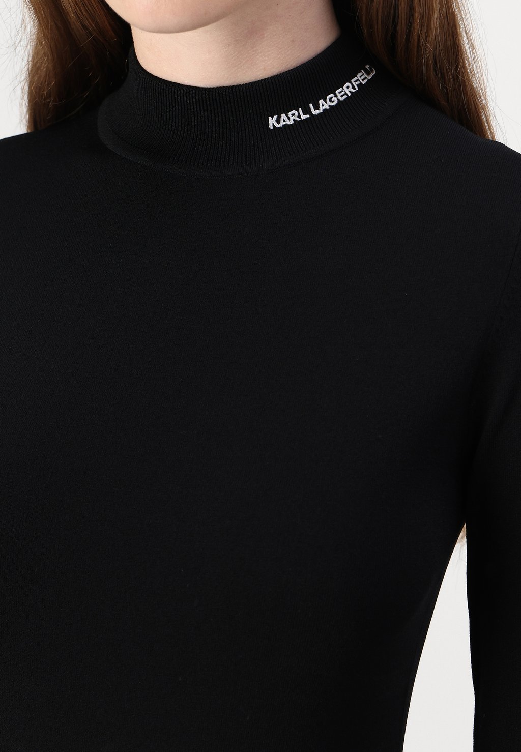 

Джемпер CLASSIC TURTLE NECK KARL LAGERFELD, черный