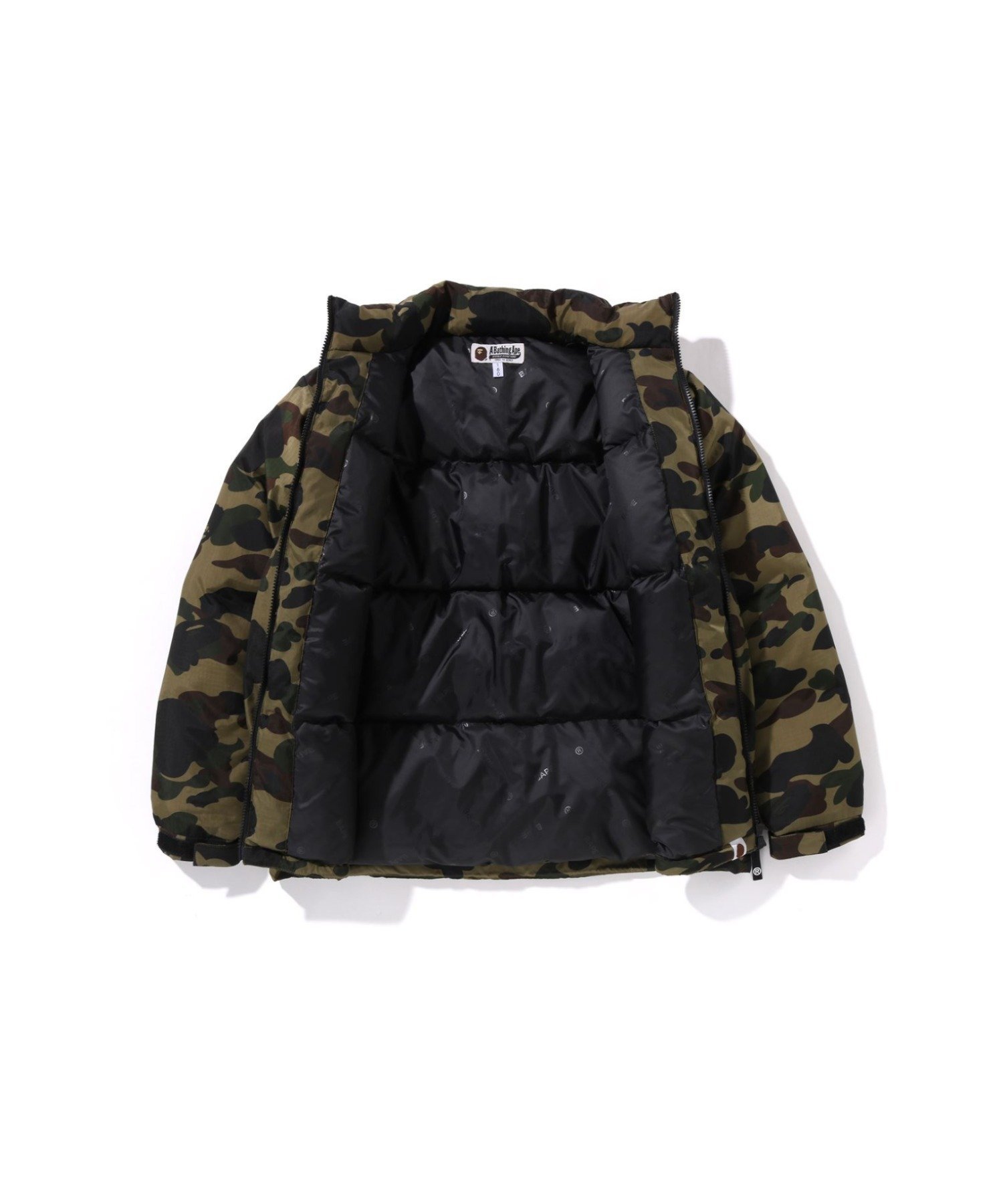 Пуховая куртка 1-го камуфляжного цвета A Bathing Ape, Green — фото 3