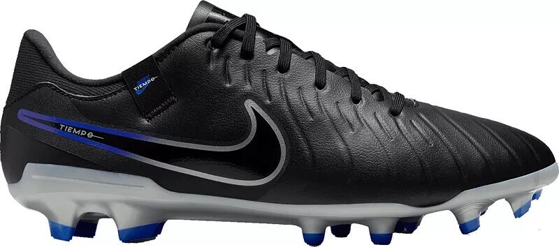 

Футбольные бутсы Nike Tiempo Legend 10 Academy FG, черный/синий