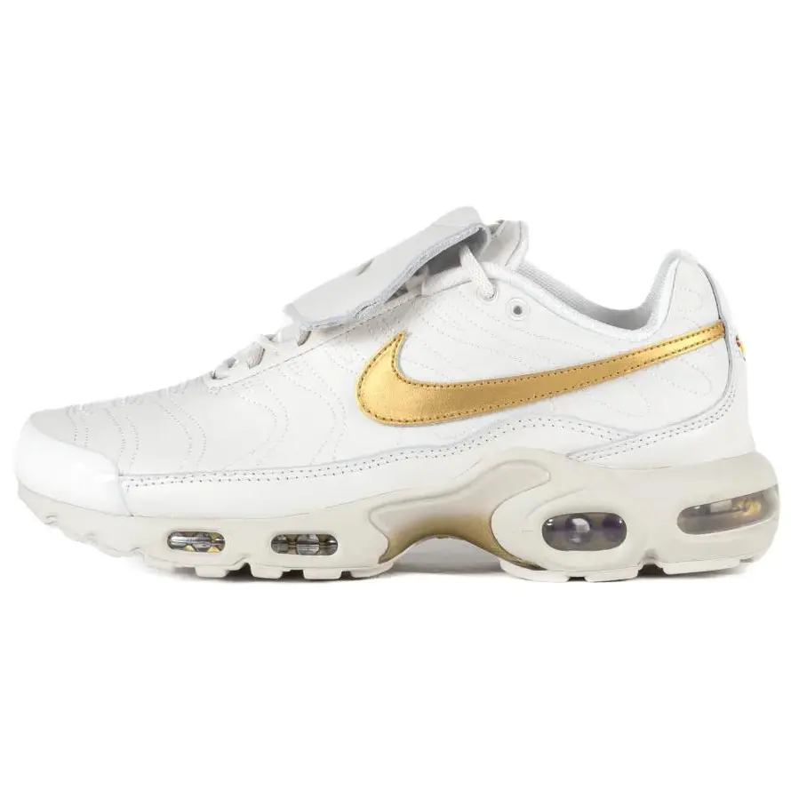 Кроссовки Air Max Plus Lifestyle унисекс с низким верхом белого/желтого цвета Nike