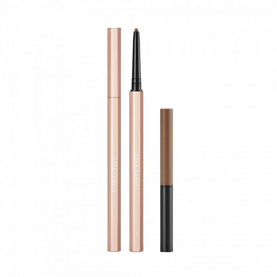 

Водостойкий карандаш для глаз с дополнительным стержнем perfect designing eyeliner waterproof pencil Dear Dahlia, цвет almond brown, вес 0.1 гр.