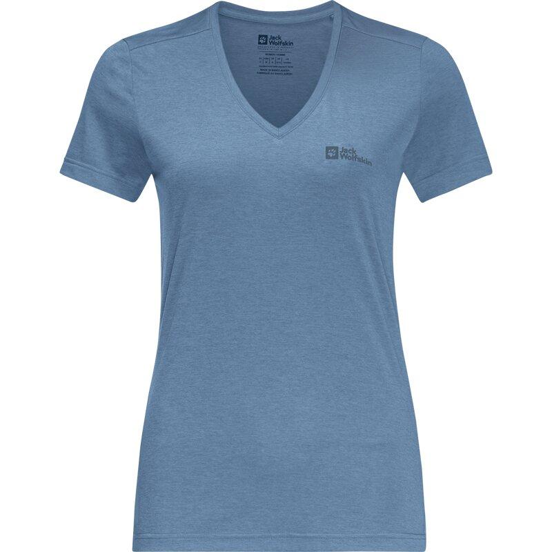 

Футболка кросстрейл женская Jack Wolfskin, синий