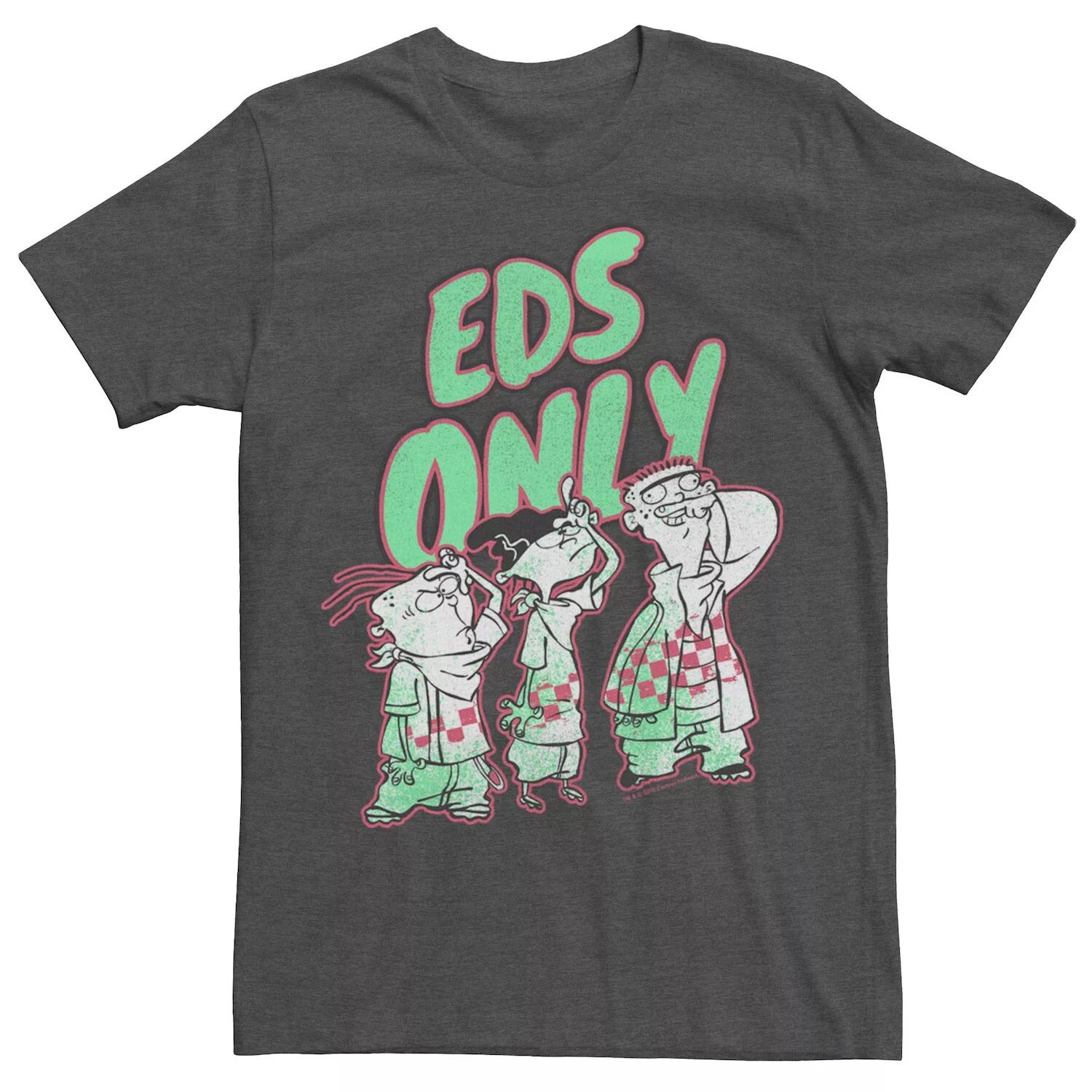 

Мужская футболка с портретом Ed, Edd & Eddy Eds Only Licensed Character