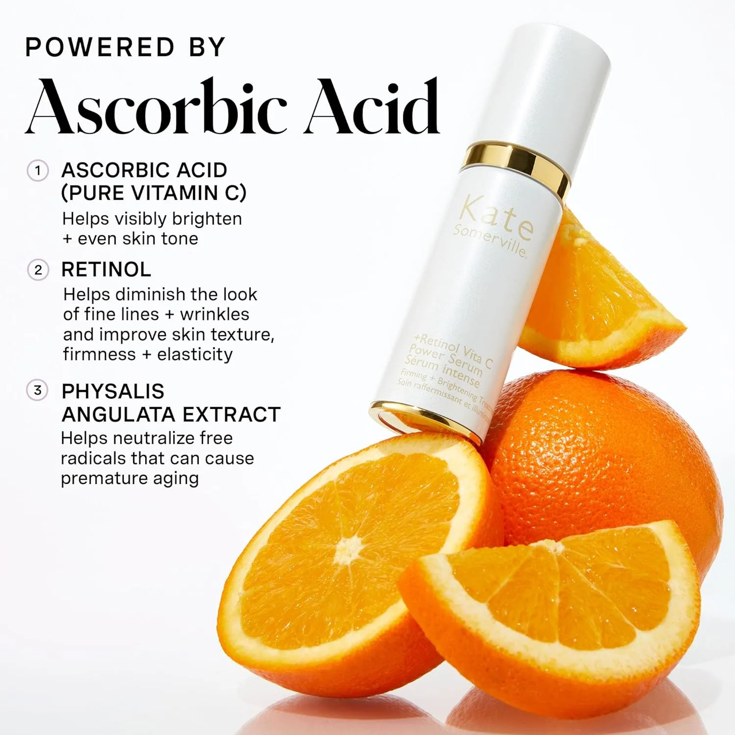 Сыворотка Kate Somerville — Retinol Vita C Power Serum - антивозрастное средство для укрепления кожи, клинически, 30 мл — фото 2