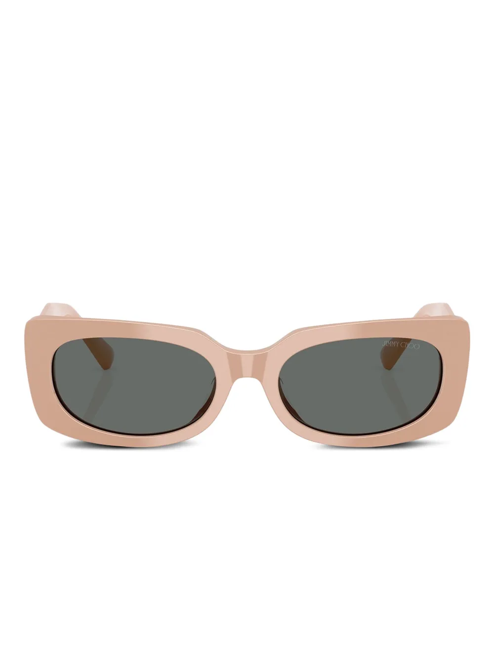 

Солнцезащитные очки JC5029U в прямоугольной оправе Jimmy Choo Eyewear, розовый