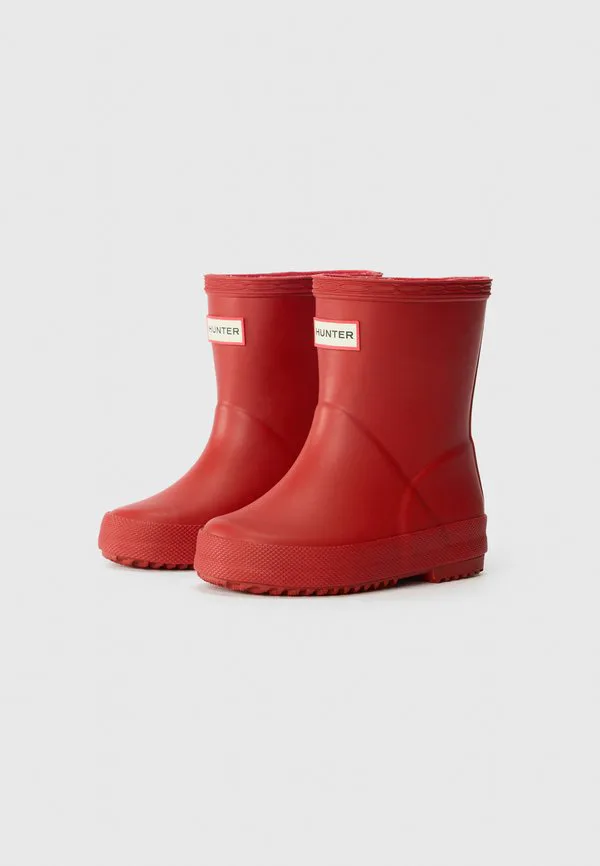 Детские первые сапоги-резиновые сапоги унисекс Hunter Original, Military Red — фото 2
