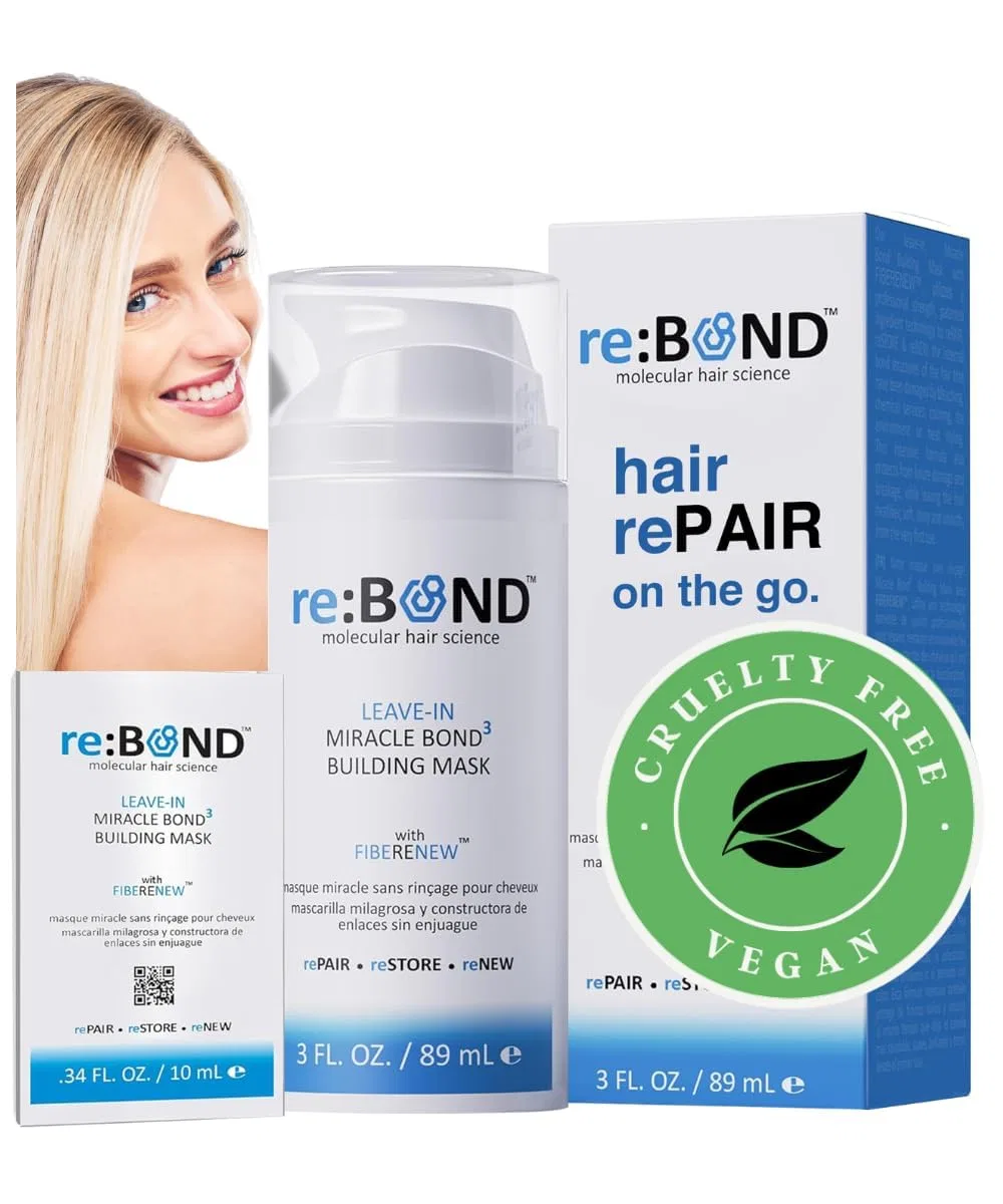 Несмываемая маска для волос «Molecular Hair Science Leave-in Miracle Bond Building Mask» от reBOND, 100 мл Re:Bond