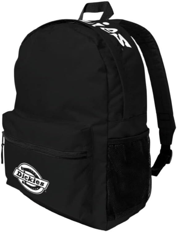 

Рюкзак с логотипом Dickies, черный светоотражающий материал, один размер