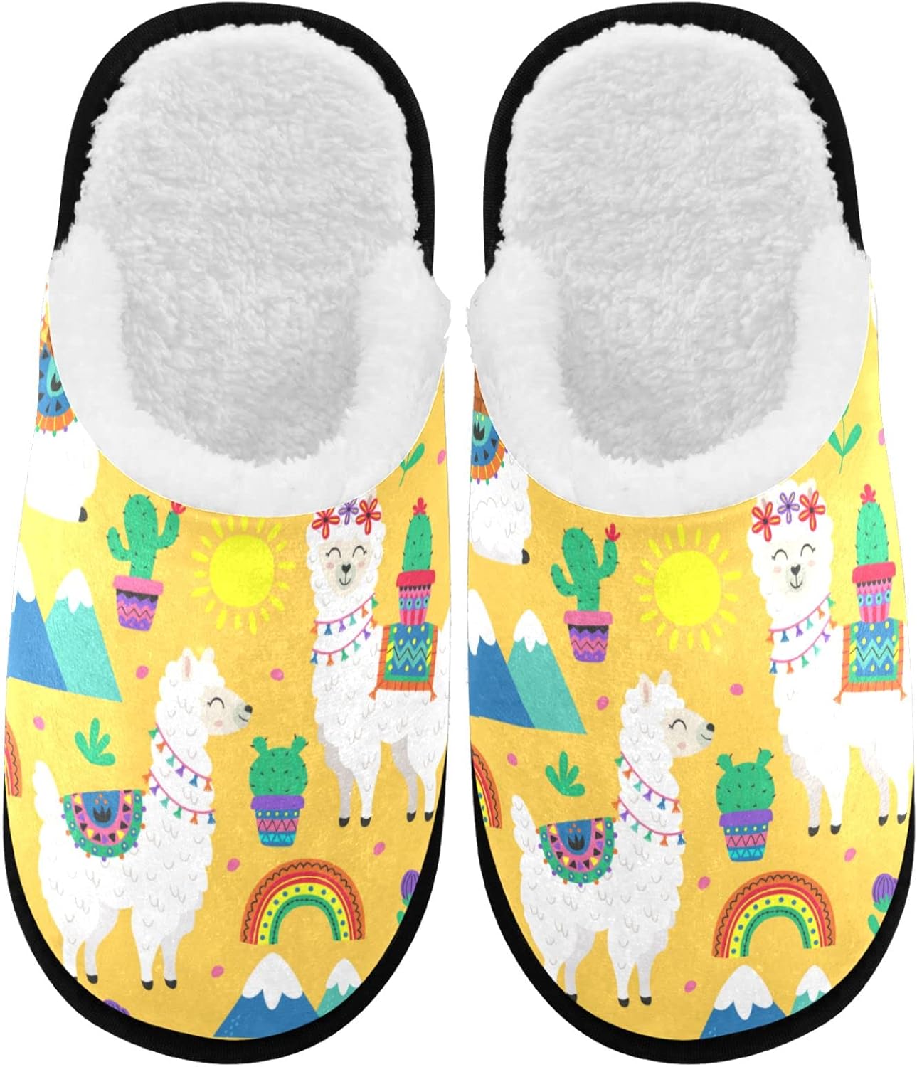 

Современные милые забавные домашние тапочки Visesunny для женщин и мужчин - унисекс, для дома и улицы, желтый